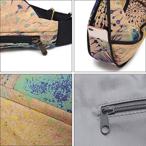 OPQRSTU Womens Hippie Large Sling Shoulder Boho Handbag canvas Crossbody Bags 7