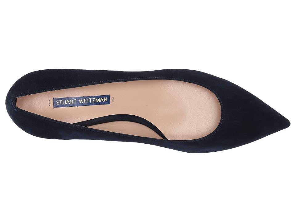 

Stuart Weitzman Tippi 45 (Nice Blue Suede) Women's Shoes, Navy