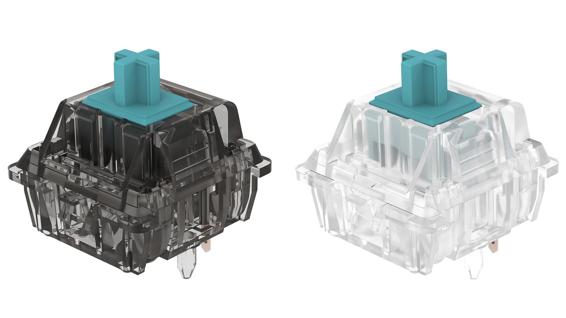 DUROCK T1 Tactile Keyboard Switches, 5 Pins Tactile Switch 67g