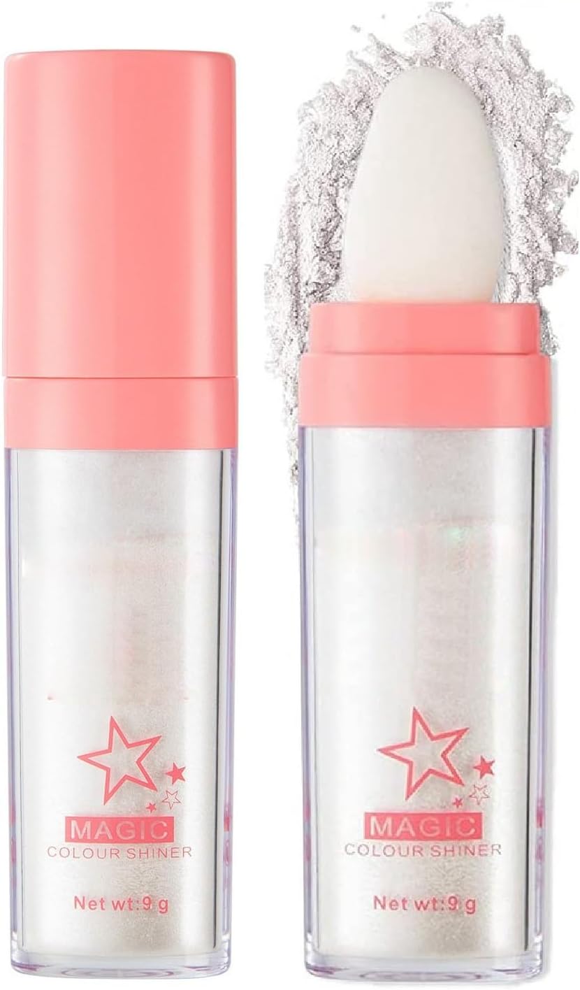 Glitter Powder Highlighter Makeup, Body Brightens the Natural ThreeDimensional