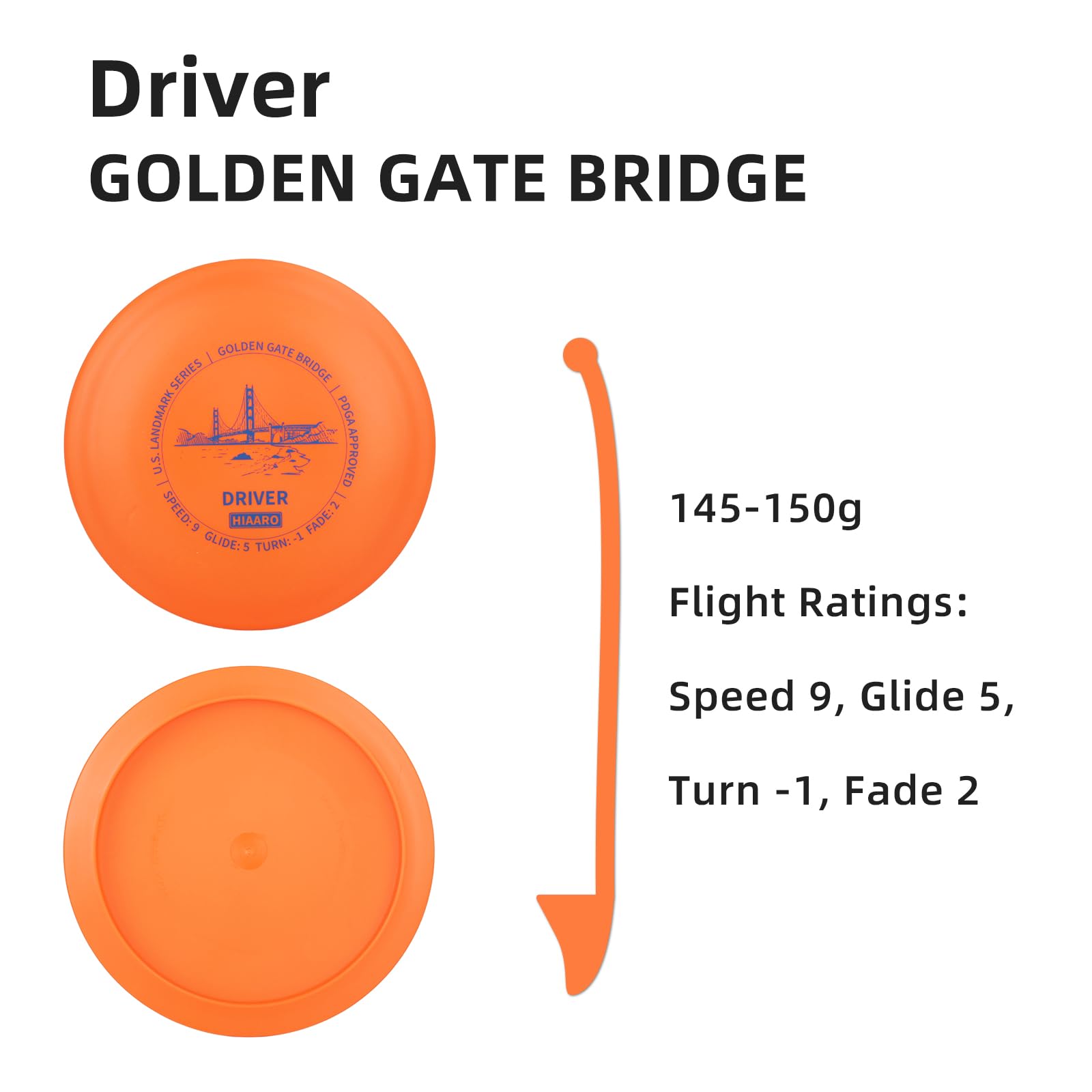 Zestaw do gry w golfa tarczowego – tarcze kierowcy, średniego zasięgu i miotacza do użytku na zewnątrz i na podwórko, zatwierdzony przez PDGA zestaw startowy Frisbee Golf