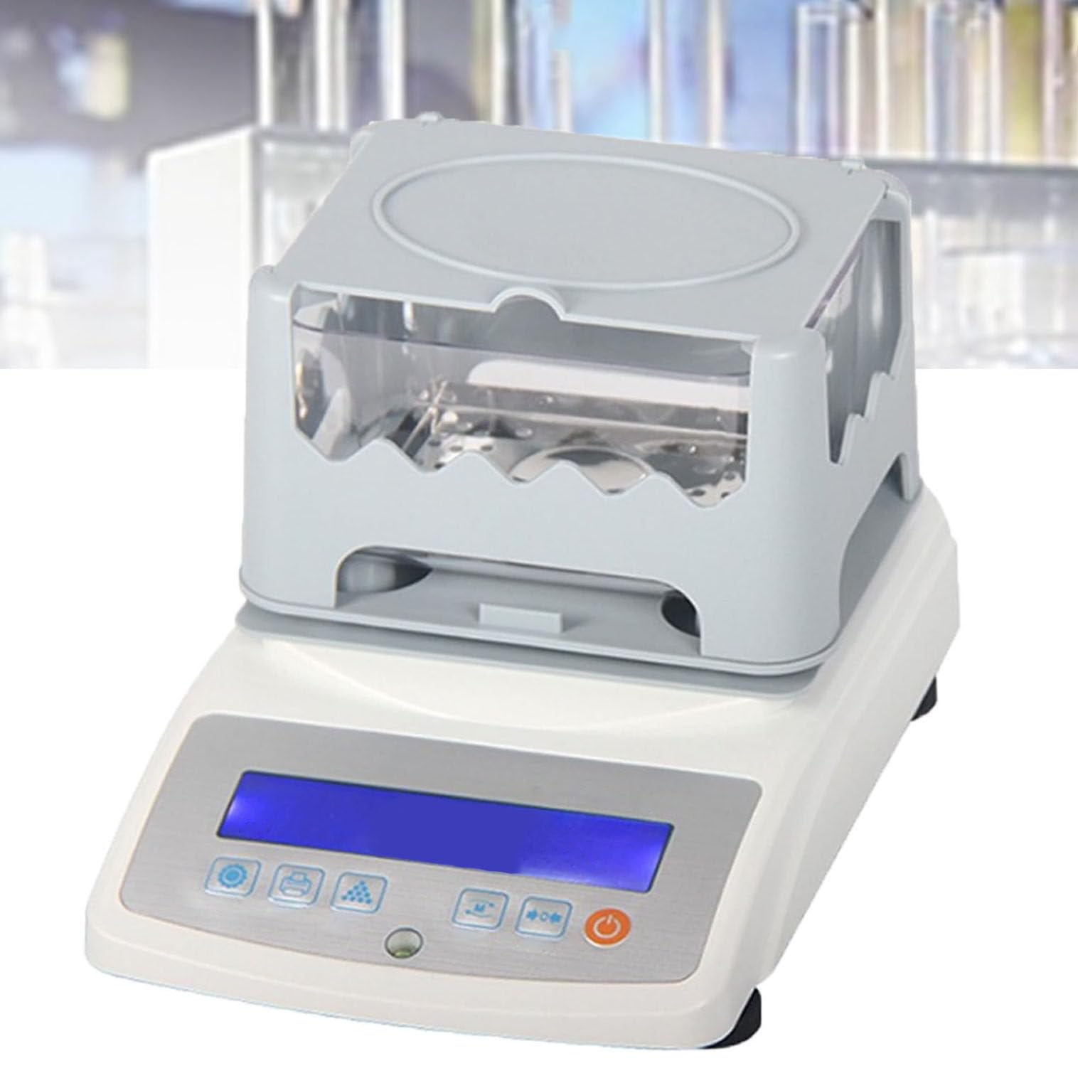 GmhXylophyte Solid Density Meter Digital Density Tester Metal Purity Analyzer Solid Accuracy 0.001g/Cm3, Suitable For Density Test Of Gold, Silver, Palladium And Platinum 300A