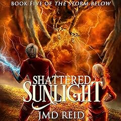 Shattered Sunlight Audiolibro Por JMD Reid arte de portada