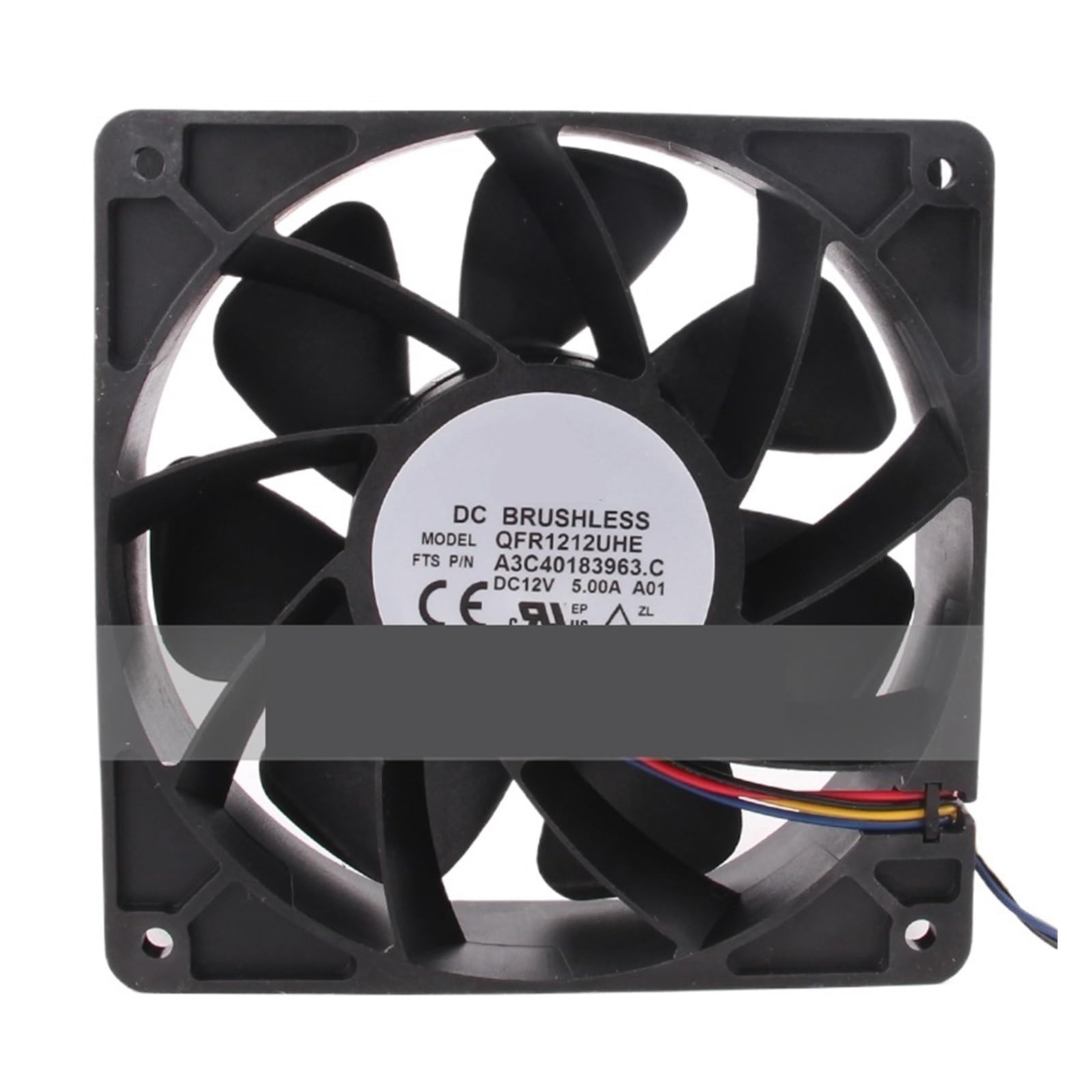 IVEKYKIBC QFR1212UHE 12V 5A 120x120x38mm 12038 12CM Cooling Fan