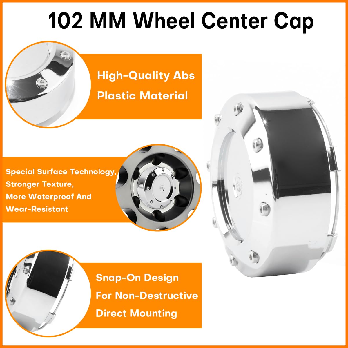 Amazon.co.jp: GTownWorks 102mm 4インチ ホイールセンター