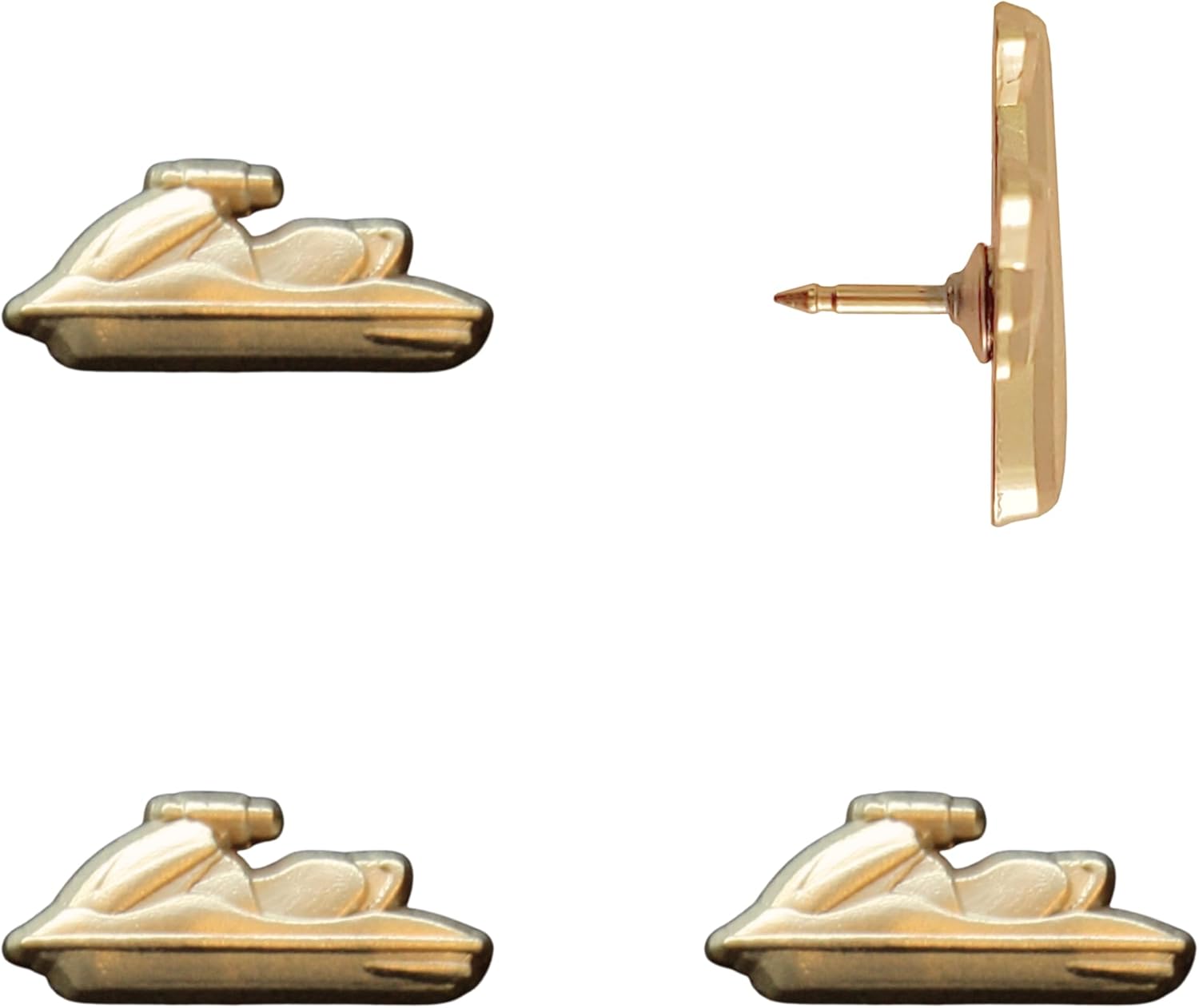 Anchor Push Pins - Silver Metal Anchor Pins - for Cork Board, Maps, or Lapel Pin Use - Designed in USA - Set of 20