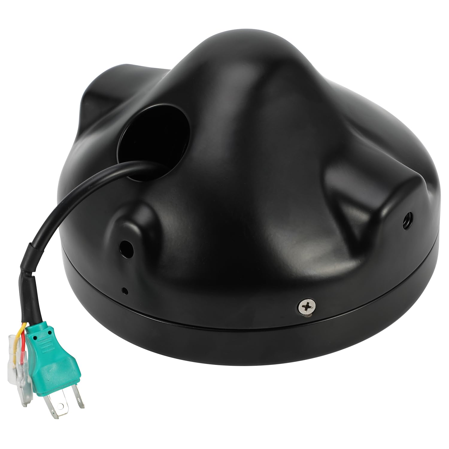 Faro Anteriore Rotondo Per Moto JFG RACING – 19,8 Cm, Con Staffa A Morsetto, Impermeabile E Antiproiettile, Per Sportive E Stradali - 6