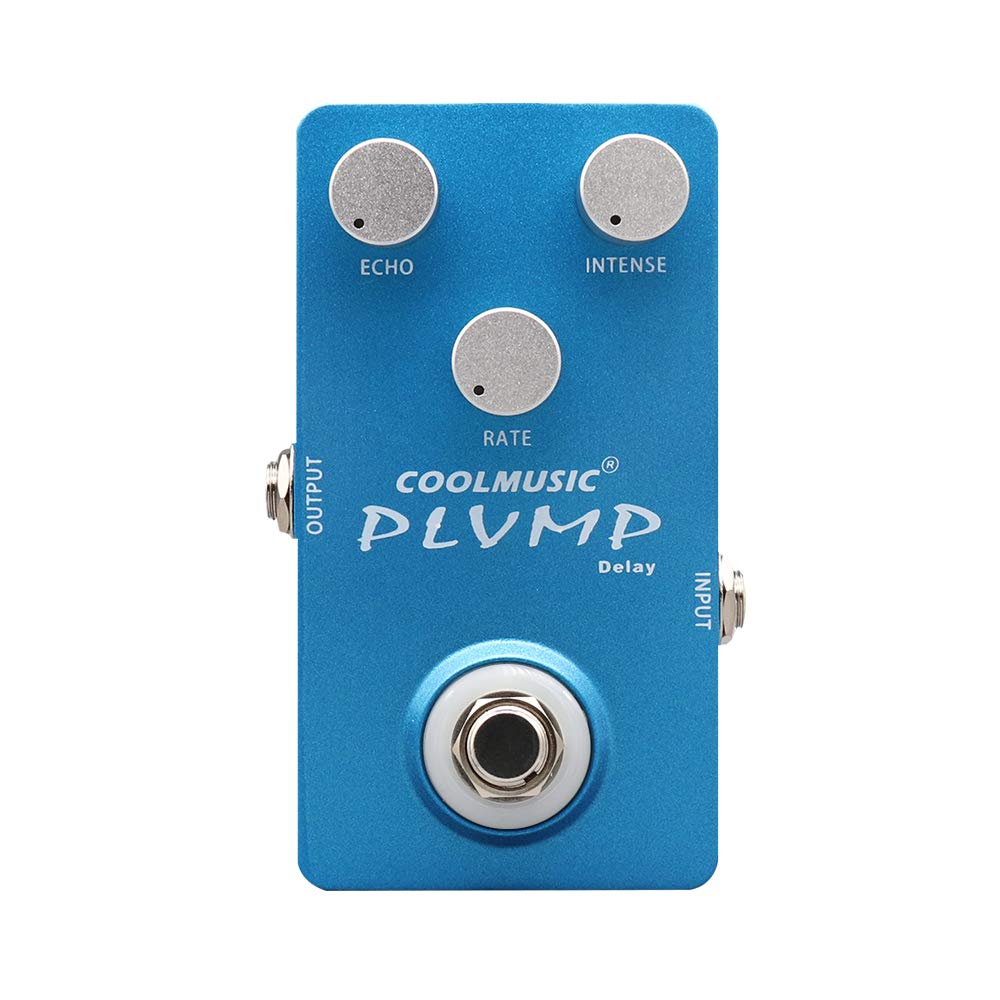 Coolmusic C-DE01 Guitar Delay Pedal Bass Delay Effect Pedal : Musical Instruments