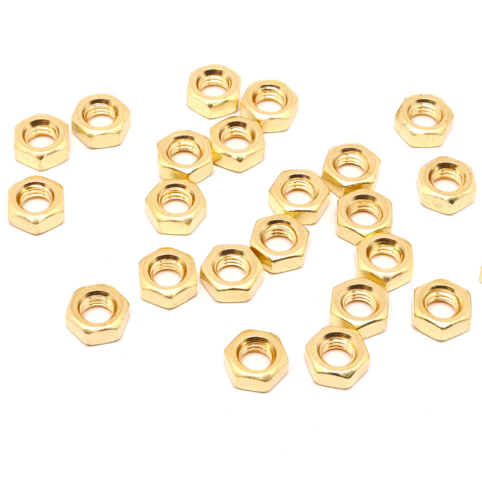 真鍮製ナット 2部100個　3部100個　セット Amazon.co.jp: Sydien M3 真鍮 内部ネジ 六角ナット 3mm ねじ内径100個
