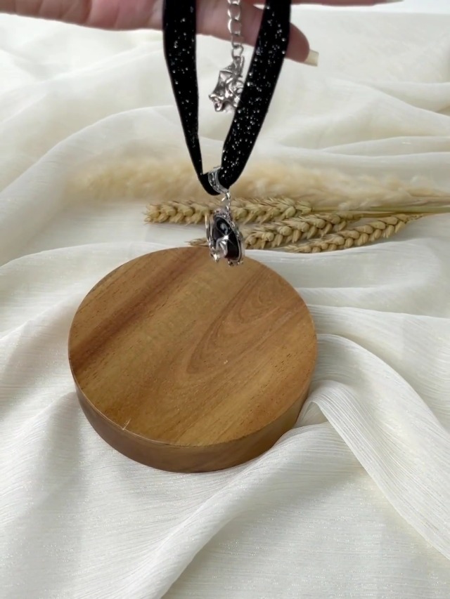 Collier Gothique Pendentif Chauve-souris Et Camée Rouge - Style Vampire, Halloween