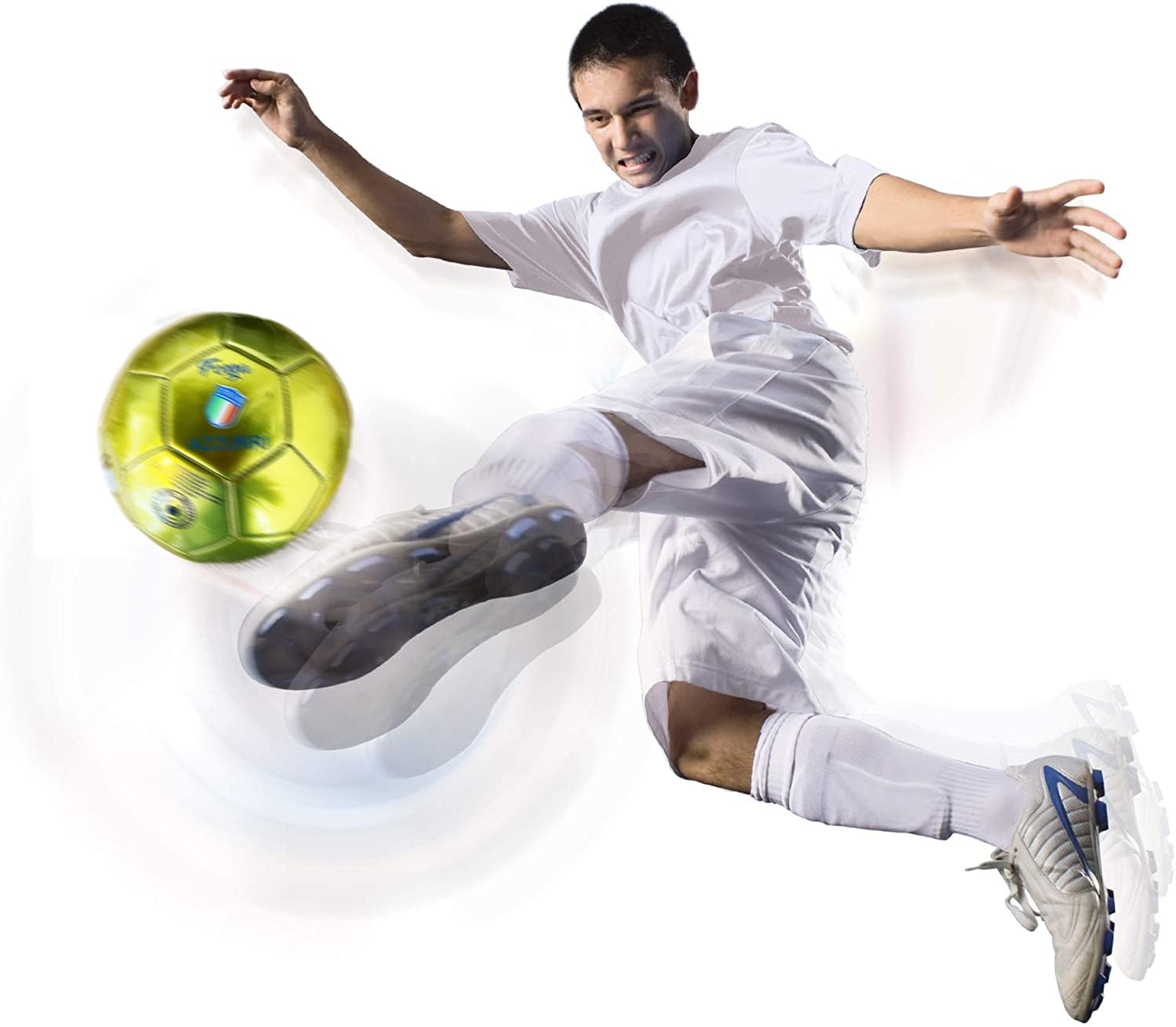 Pallone da Calcio. Palla da Calcio per Partite o Allenamenti. Modello Italia.