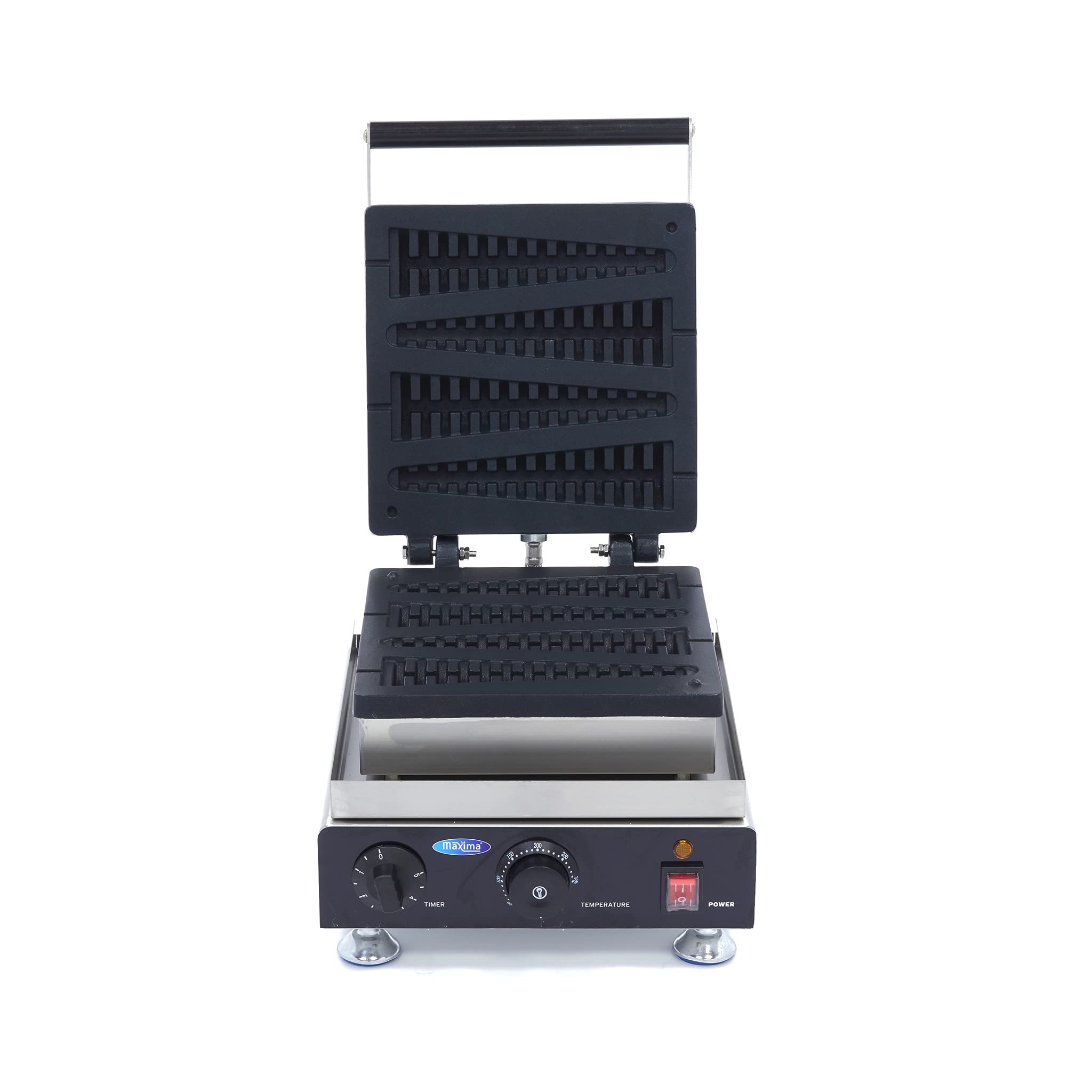 Maxima Piastra per Waffle - 4 Lecca-Lecca - su Bastoncini
