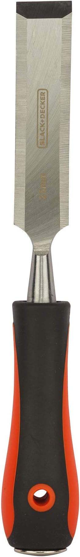 BLACK+DECKER BDHT16697 Steel Wood Chisel-25mm (Orange)