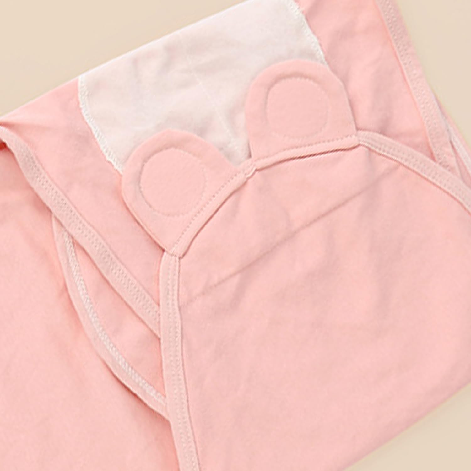 1 gigoteuse pour bébé avec 1 bonnet rose, gigoteuse d'emmaillotage, gigoteuse pour bébé de 0 à 6 mois, couverture d'emmaillotage pour nouveau-né