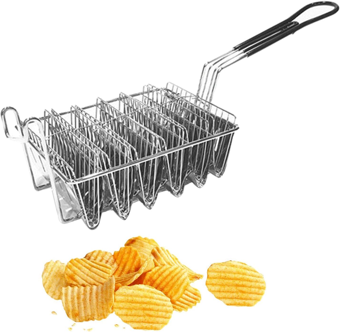 Generic Versatile Fryer Holder Fried Basket, 6