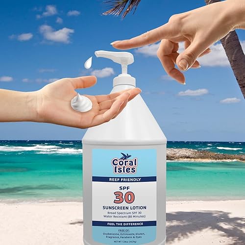 Miniatura 5 de Coral Isles by Rocky Mountain Sunscreen - Loción SPF 30  Protección UVAUVB de amplio espectro  Cumple con la Ley de Seguro de Arrecifes de Hawaii