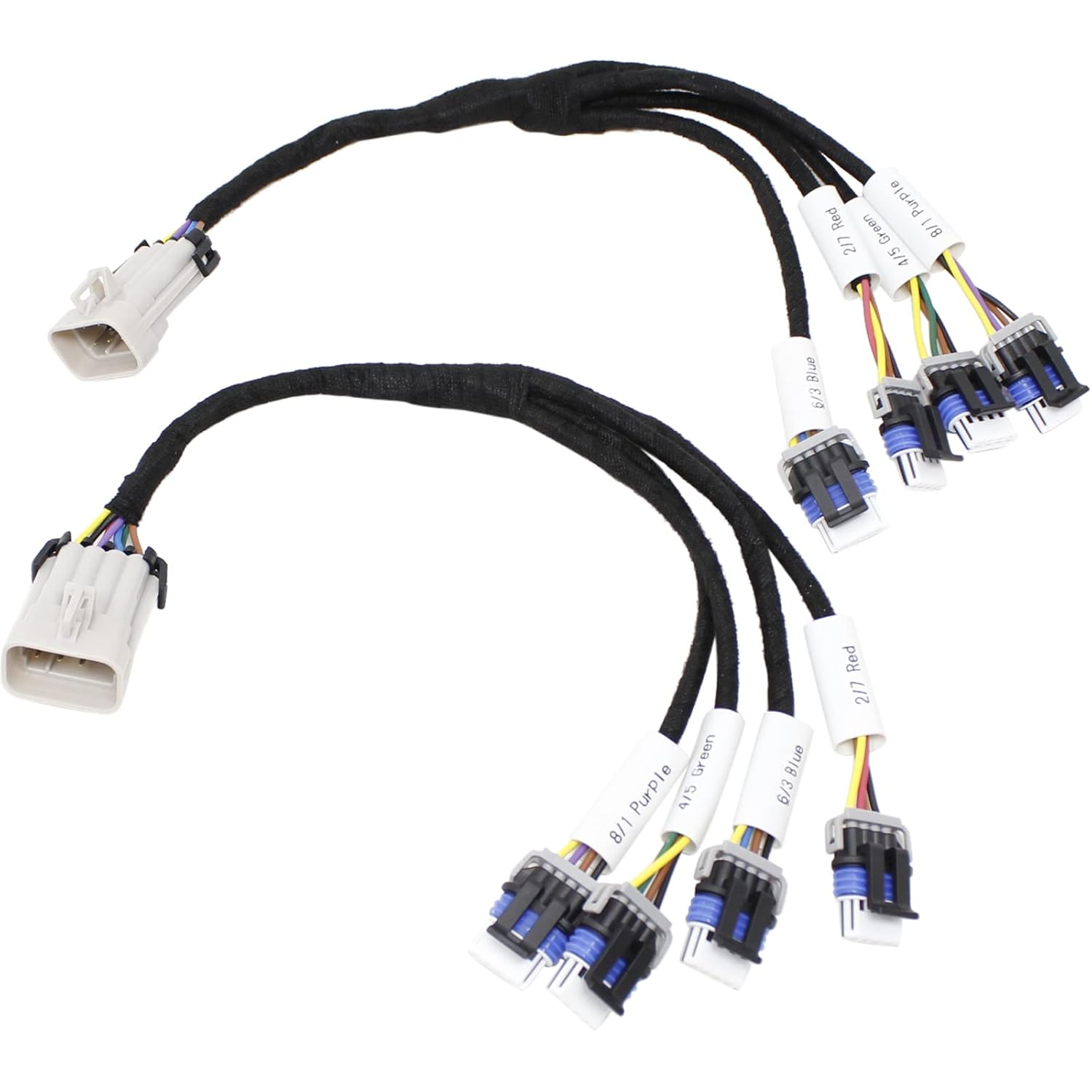 DRAGON FIRE PERFORMANCE LS Ignition Coil 36" Relocation Wire Harness Kit Compatible With All GM LS LQ9 LQ4 LS1 LS2 LS3 LS7 LSX 4.8 5.3 6.0 6.2 7.0 Replaces 89017477 12102754 PT2655 Oem Fit Kit-1539