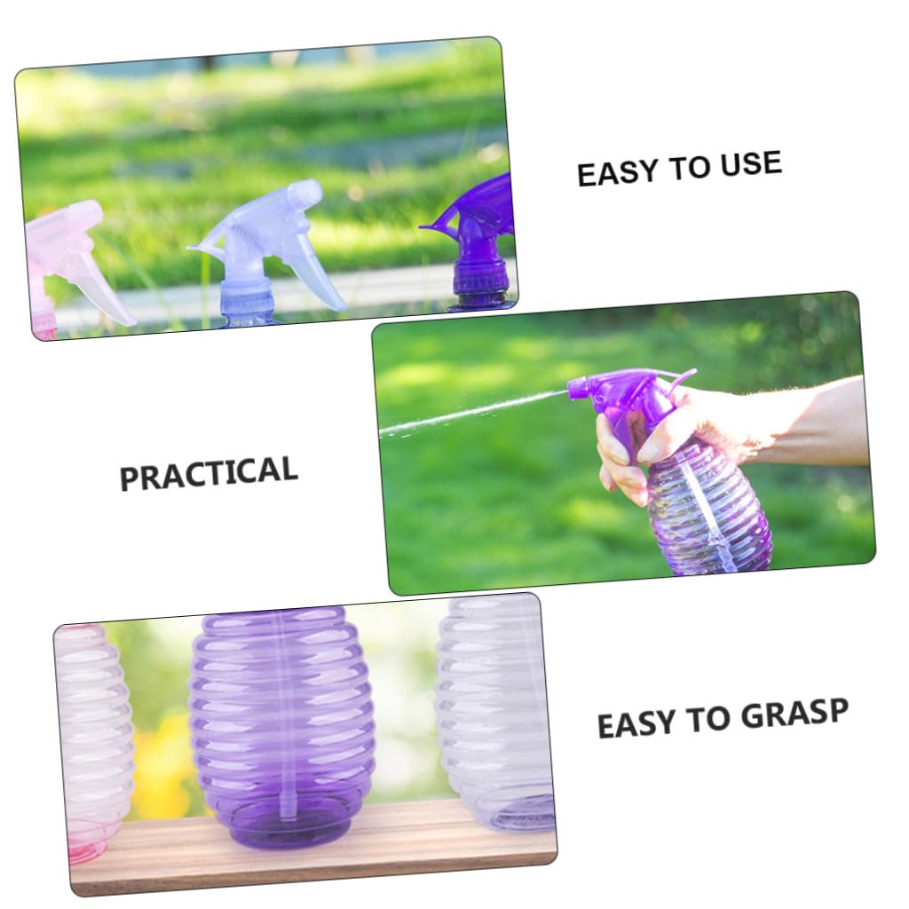 INOOMP 6piezas Botellas De Spray Para Riego y Cuidado Del Cabello Para Jardinería y Limpieza Del Material Color Aleatorio