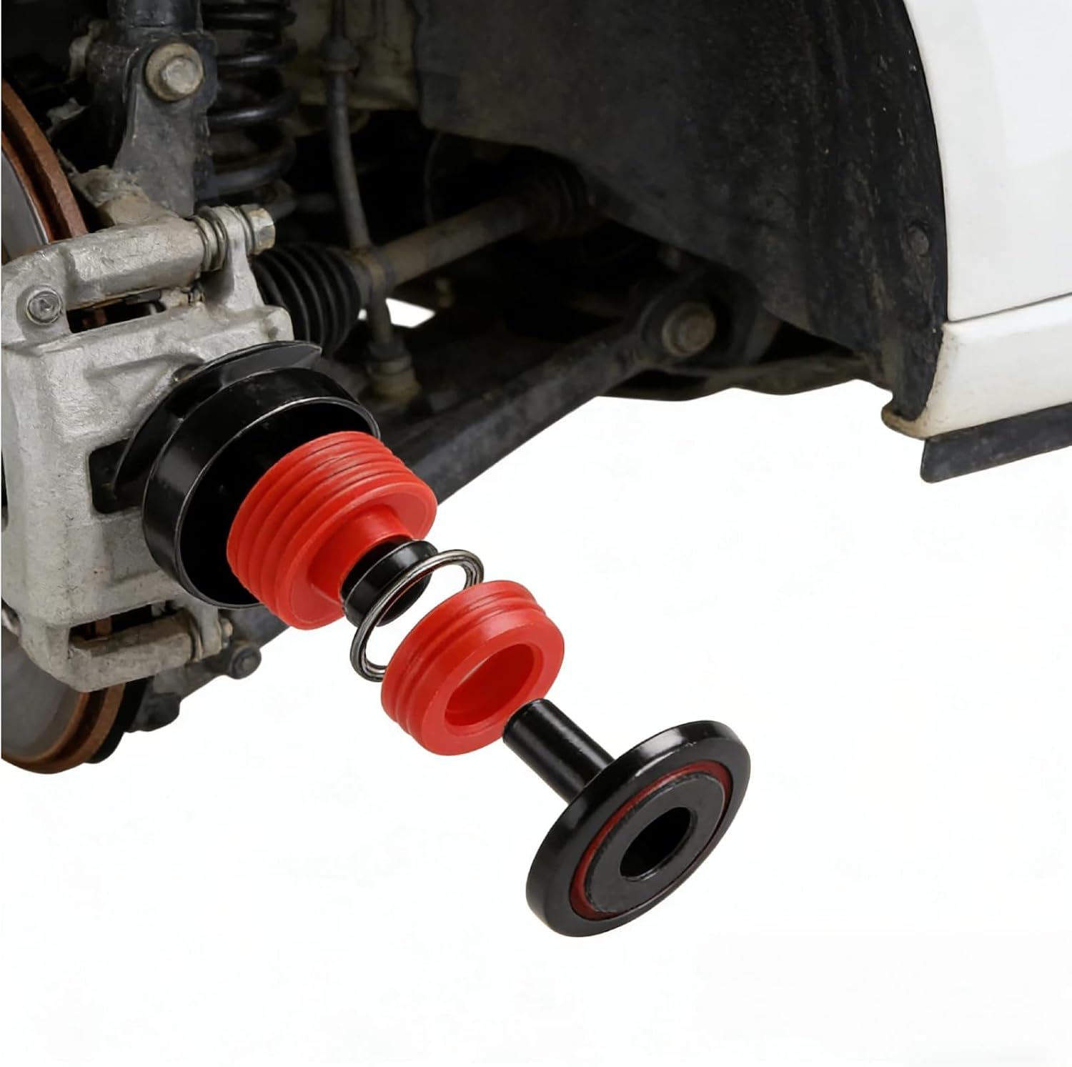 Silicone Body Mount Bushings Kit Cab Mounts Set Compatible with 2008-2016 Ford Super Duty F-250 F-350 Crew Cab Durable Vibration Reduction Body Bushing Replacement Parts