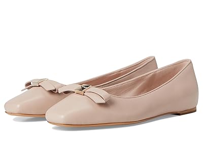 Kate Spade New York Deco Bow Smooth Leather Flat Women