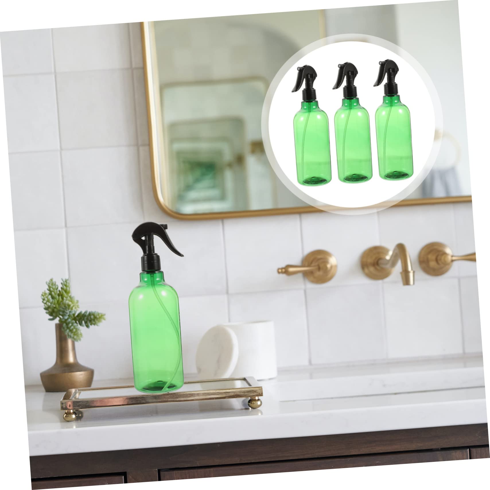 3 Set Bottiglie Spray Vuote Nebulizzatore Fine Mist Per Cosmetici Pratiche E Leggere Per Profumi 3 Pezzi*3