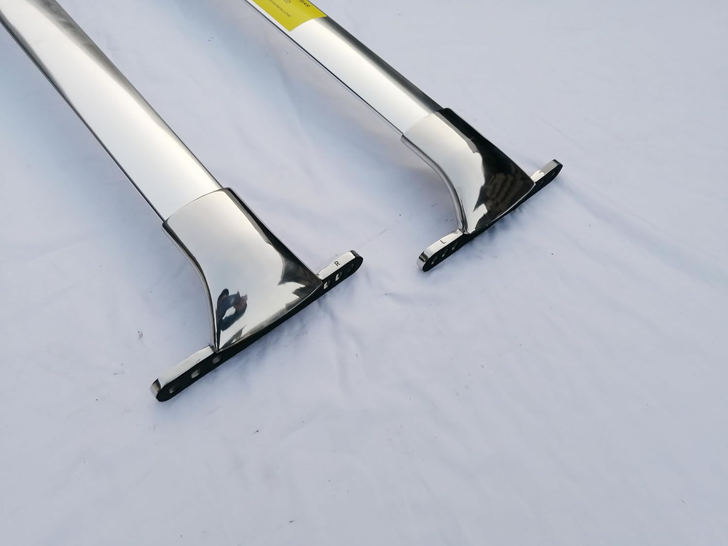 2PCS Cross Bars Fits for Infiniti QX70 2014-2017 Side Rails Luggage Cargo Carrier Roof Side Rails Roof Rack Cross Rails (Stainless Steel)