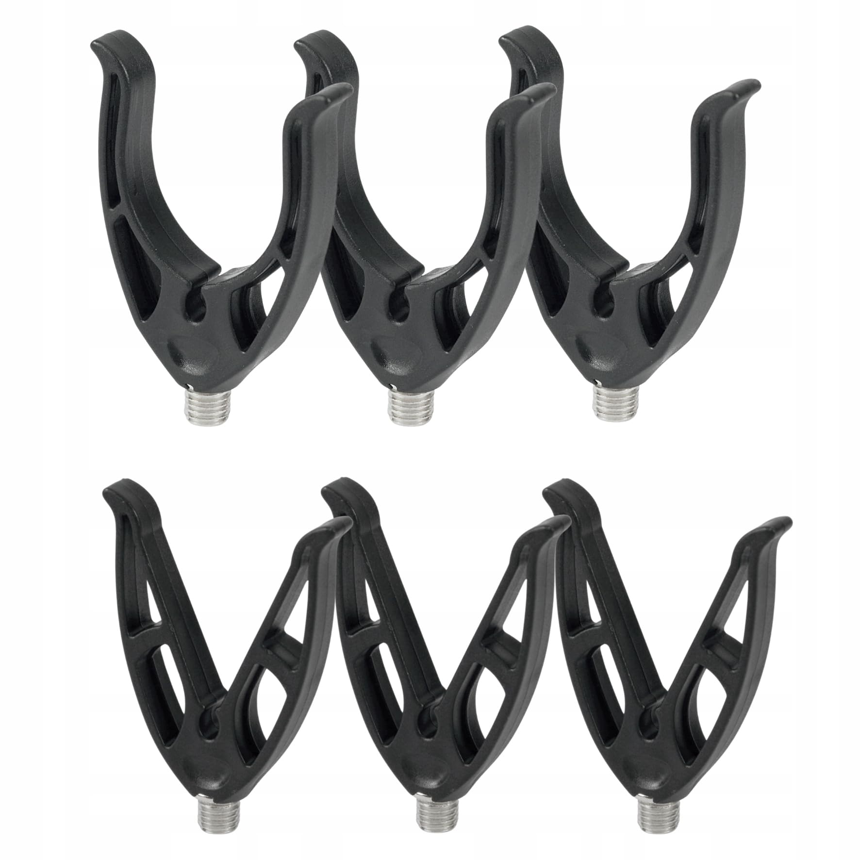 A&N Rod Pod per 3 canne – Supporto per canna da pesca regolabile 75 – 124 cm, robusto supporto per canna da pesca con filettatura universale per indicatore di morso, inclusa borsa per il trasporto