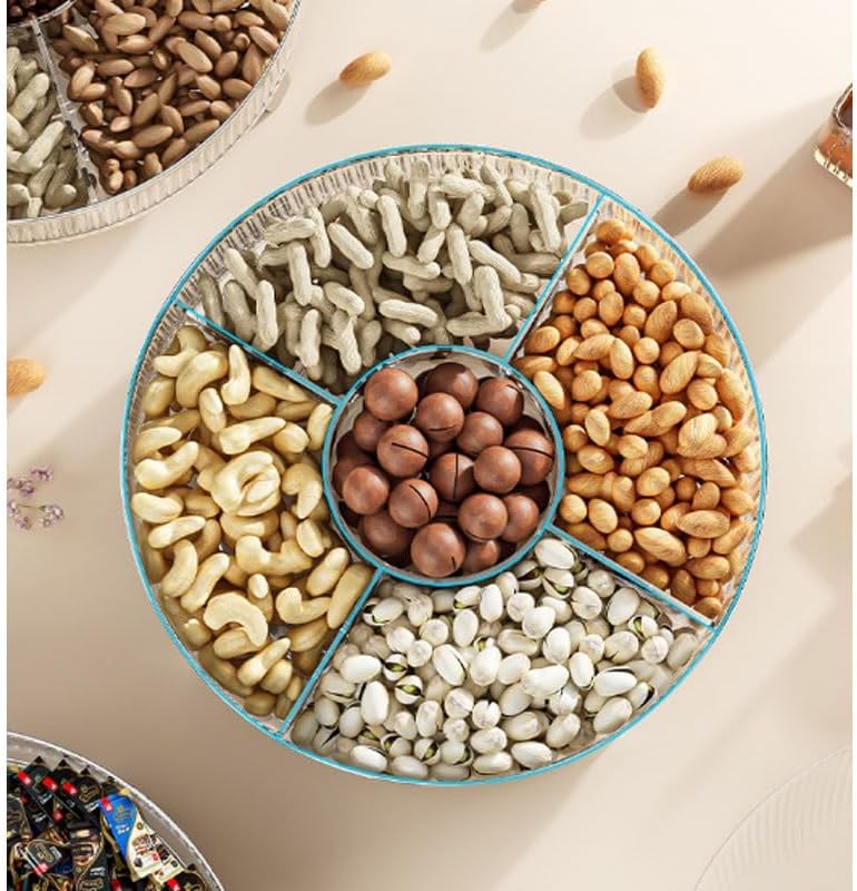 Household Dried Fruit Storage Box Living Room Plate Stackable