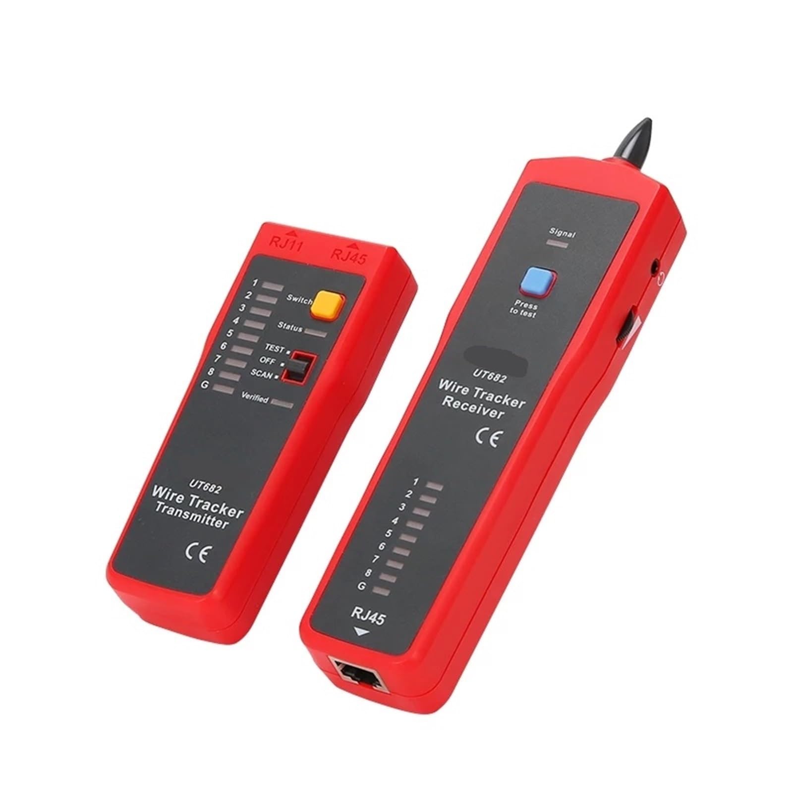 Tester for cavi di rete, localizzatore RJ11 RJ45, strumento portatile for la verifica dei for manutenzione a,Preciso
