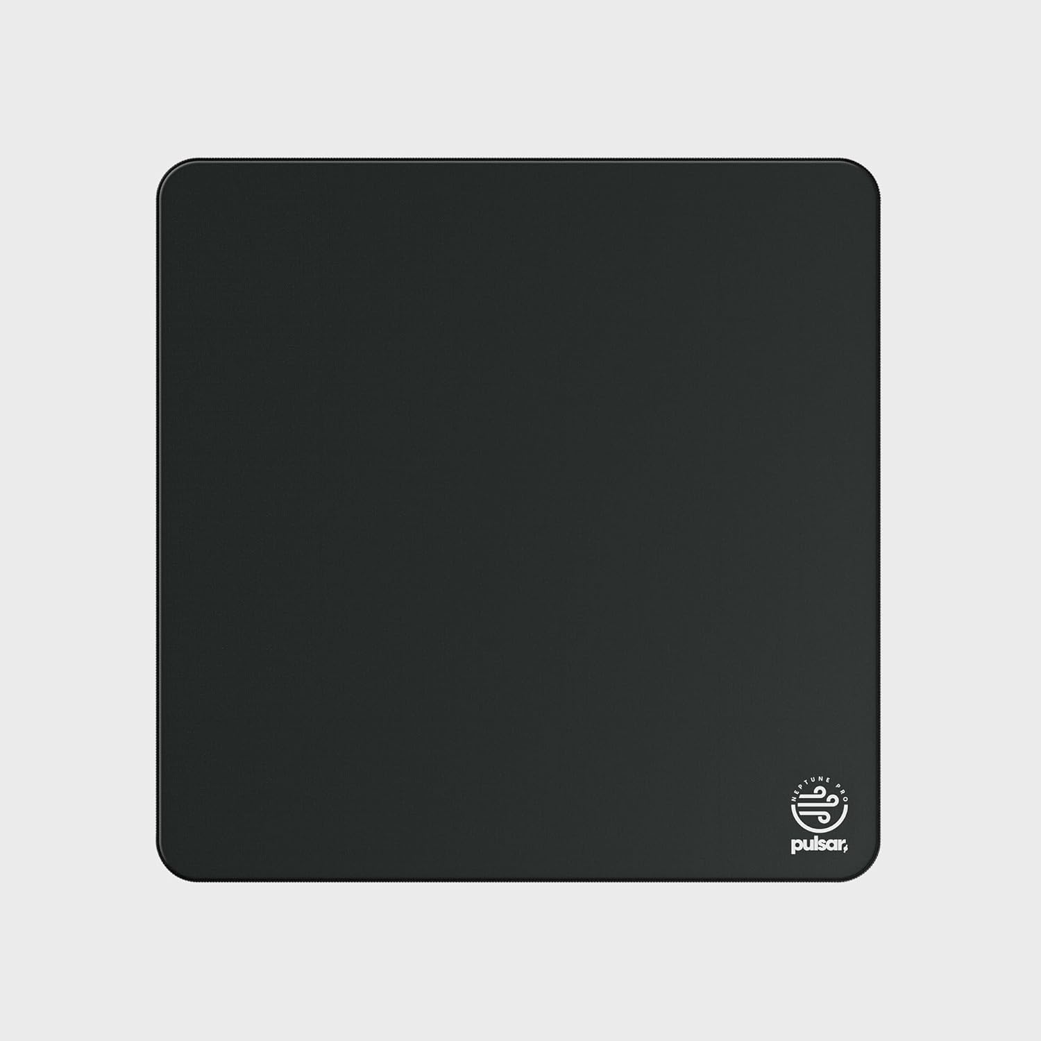 Pulsar Gaming Gears Esports Neptune Pro Gaming Mousepad – Low-Resistance Speed Surface for Fast Glide & Fluid Aiming (X-Large SQ, Firm, Jet Black)