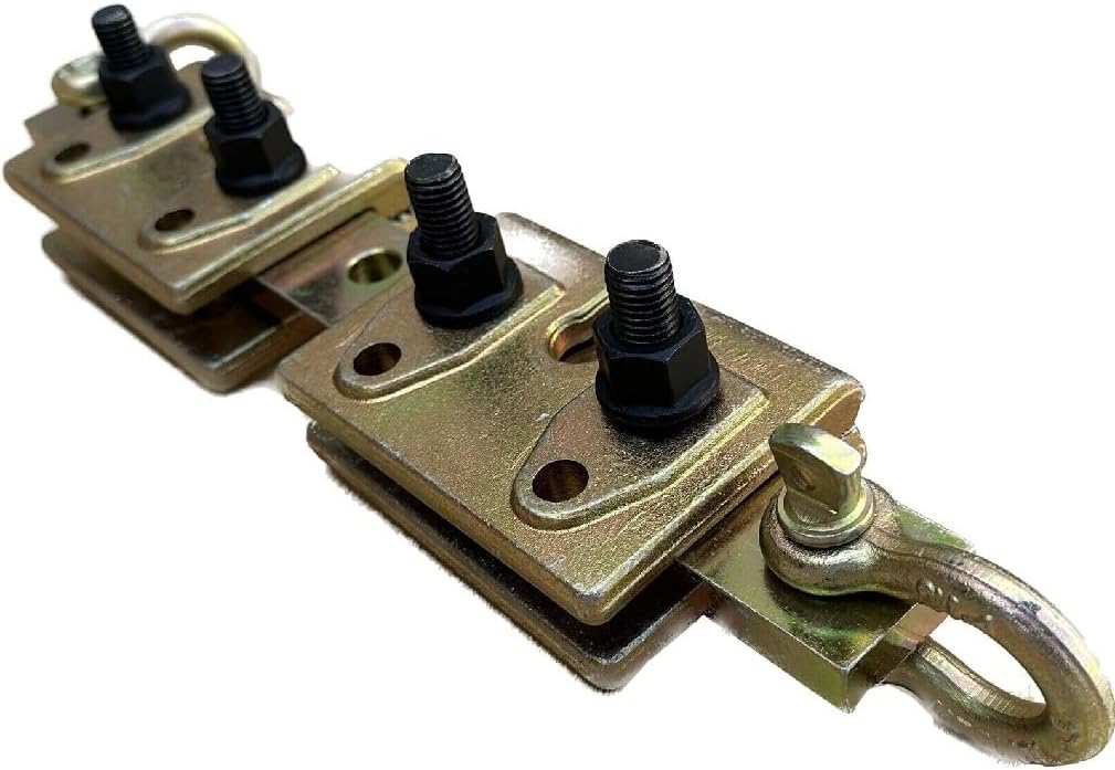 Double Clamps Multiple Way Pulling 4 Auto Body Frame Machine Rack Unibody Clamp NEW, May Vary