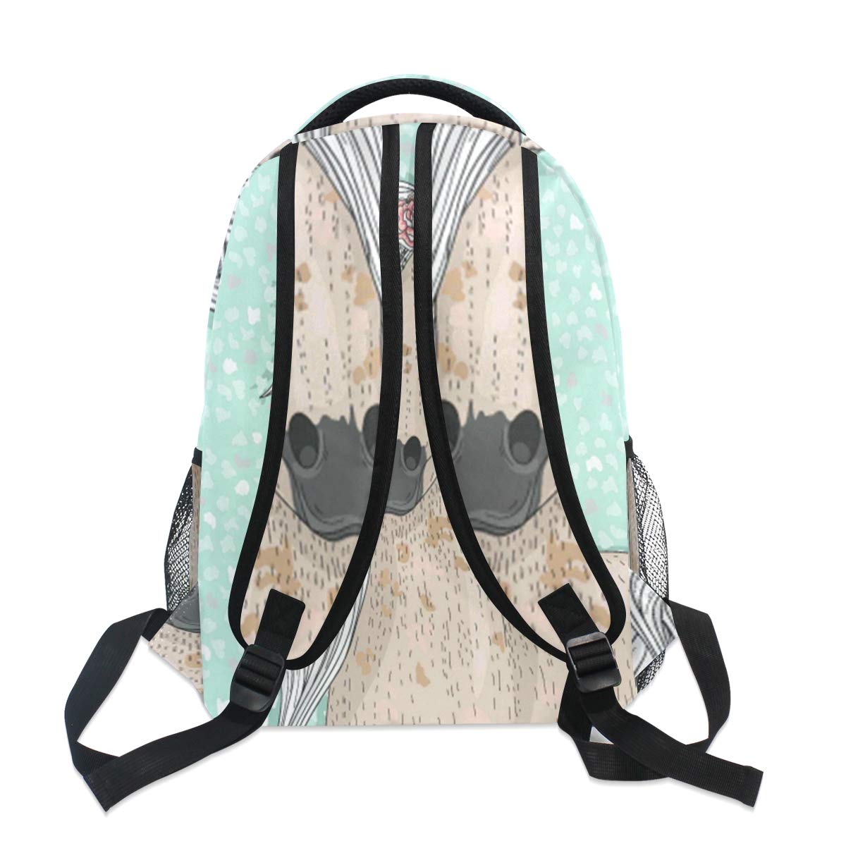 Wamika Sac à Dos étanche Pour école, Gym, Animal De L'océan