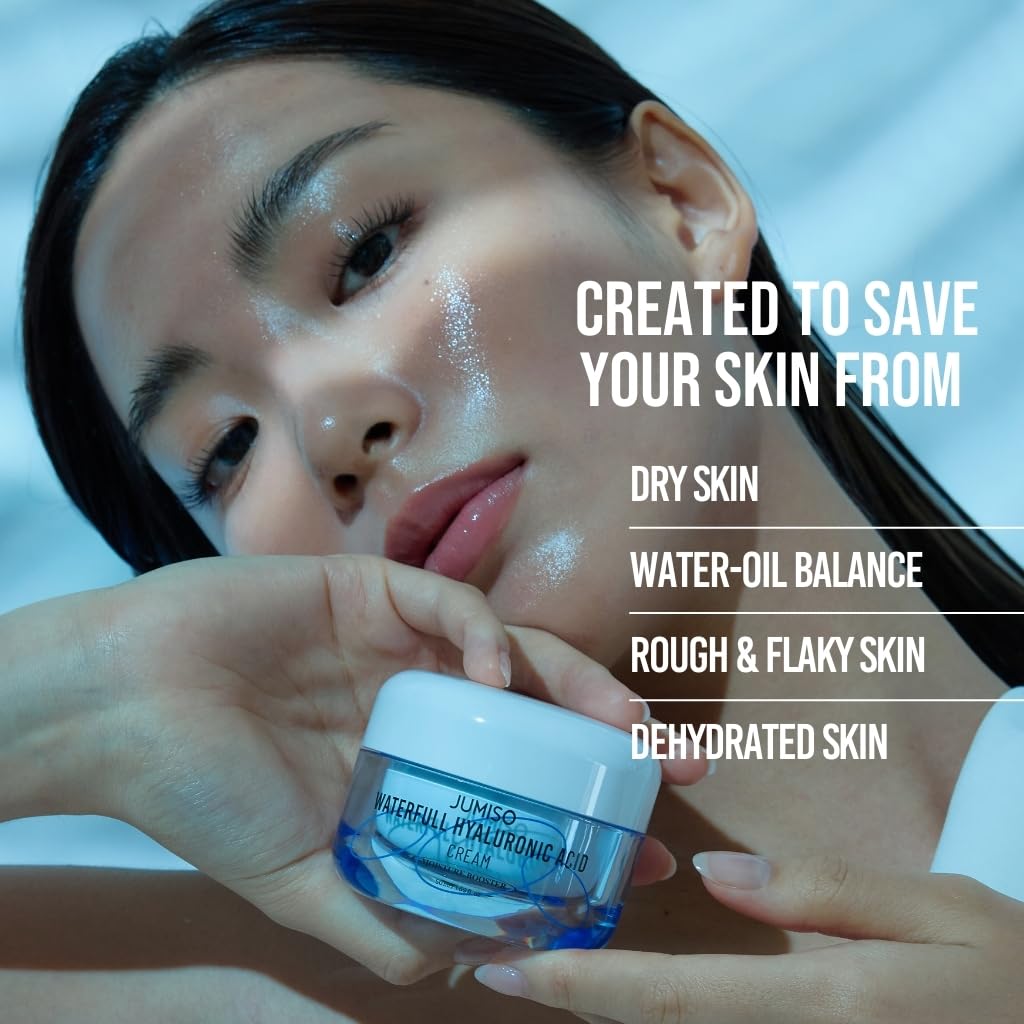 Jumiso Waterfull Hyaluronic Cream 1.69 fl.oz / 50ml | Face Moisturizer, Facial Hydrating Cream for All Skin Types, Lightweight Cream, Sebum Control - Image 5