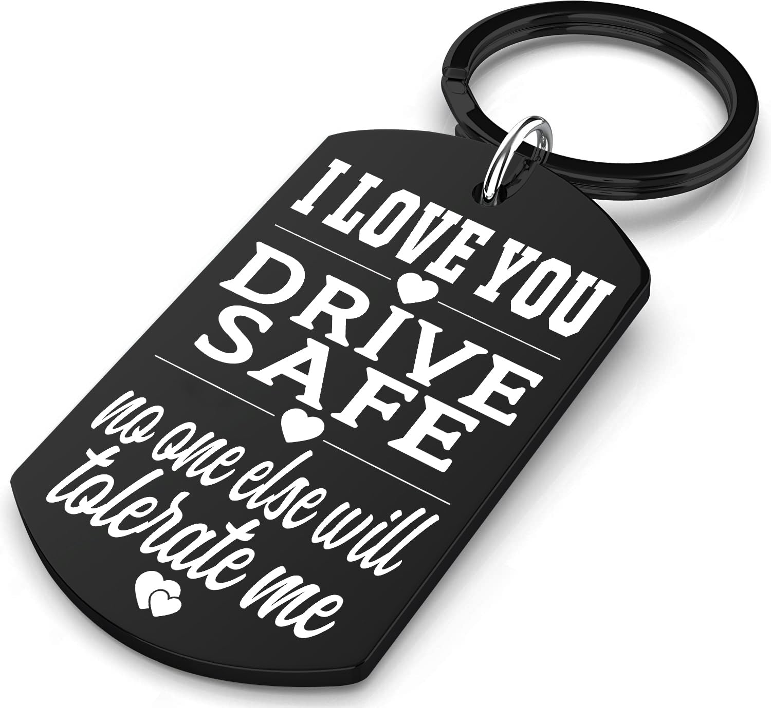 Allpeak Women's Black Gifts For Boyfriend Husband Him - Keyring - Adult Easter Egg Fillers, Easter Gifts For Adults Men, Funny Presents For Fiance Couples Male Boyfriend Girlfriend Husband Wife Bf Gf