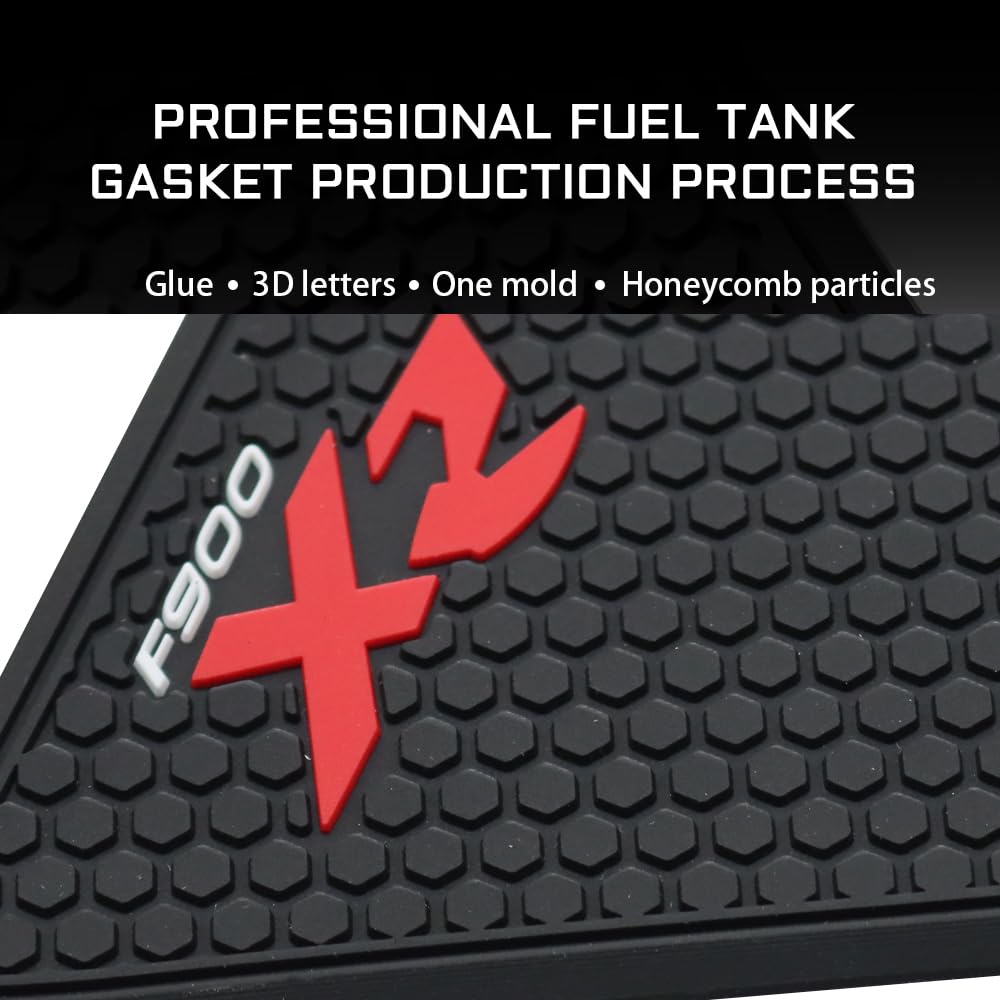 Für F900XR F900 XR F 900XR 2021 2021-2023 2024 Motorrad Tank pad Anti-Rutsch Tankpad Schutzaufkleber Seitentankpad Traktionspad F900XR F900 XR F 900XR (5er Set)