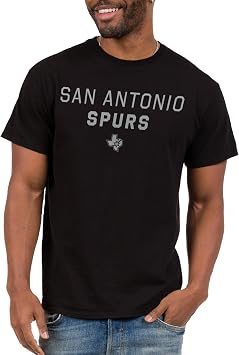 Junk Food NBA - Core Stacked - Officially Licensed Adult Short Sleeve Fan Tee for Men and Women