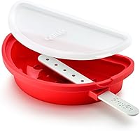 Vista 2 de Lekue Molde para helado de sandía (1 unidad), rojo