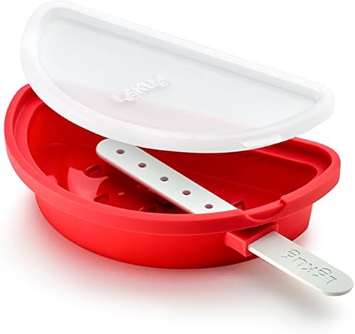 Miniatura 2 de Lekue Molde para helado de sandía (1 unidad), rojo