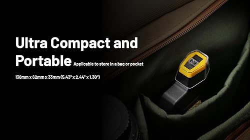 Miniatura 3 de Nitecore BB21 - Soplador de aire portátil para cámaras, computadoras y electrónica, carga rápida USB-C recargable, 30,000 RPM plumero eléctrico de