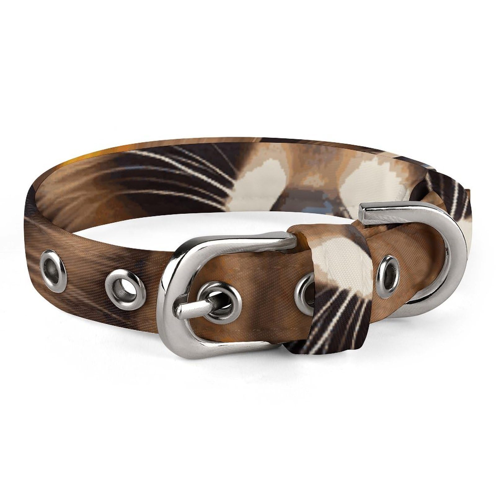 Collier chien raton laveur d'automne réglable pour petits et moyens animaux