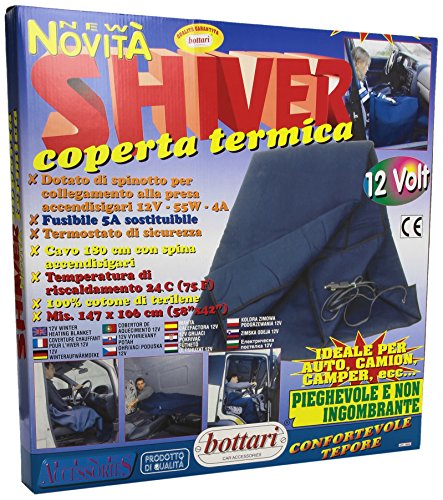 Bottari 16950 Manta Eléctrica 12 V de Corriente Continuo