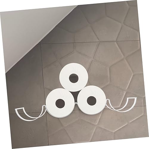 Miniatura 9 de ARTIBETTER Decoración colgante de pared dispensador de toallas de papel para decoración del hogar, cesta de papel higiénico de pared, estante