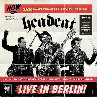 Portada del vinilo Live In Berlin de Headcat (2LP)