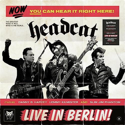 Portada del vinilo Live In Berlin de Headcat (2LP)