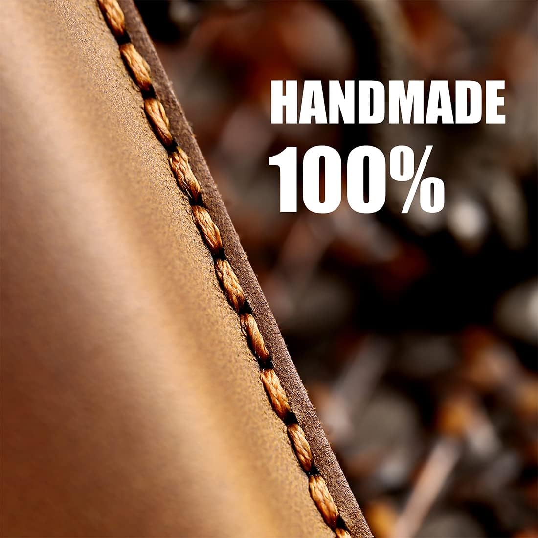 Handmade Leather Key Fob Cover for Hyundai Elantra Ioniq Sonata Tucson Elantra GT 2019-2021 Case Protector Shell