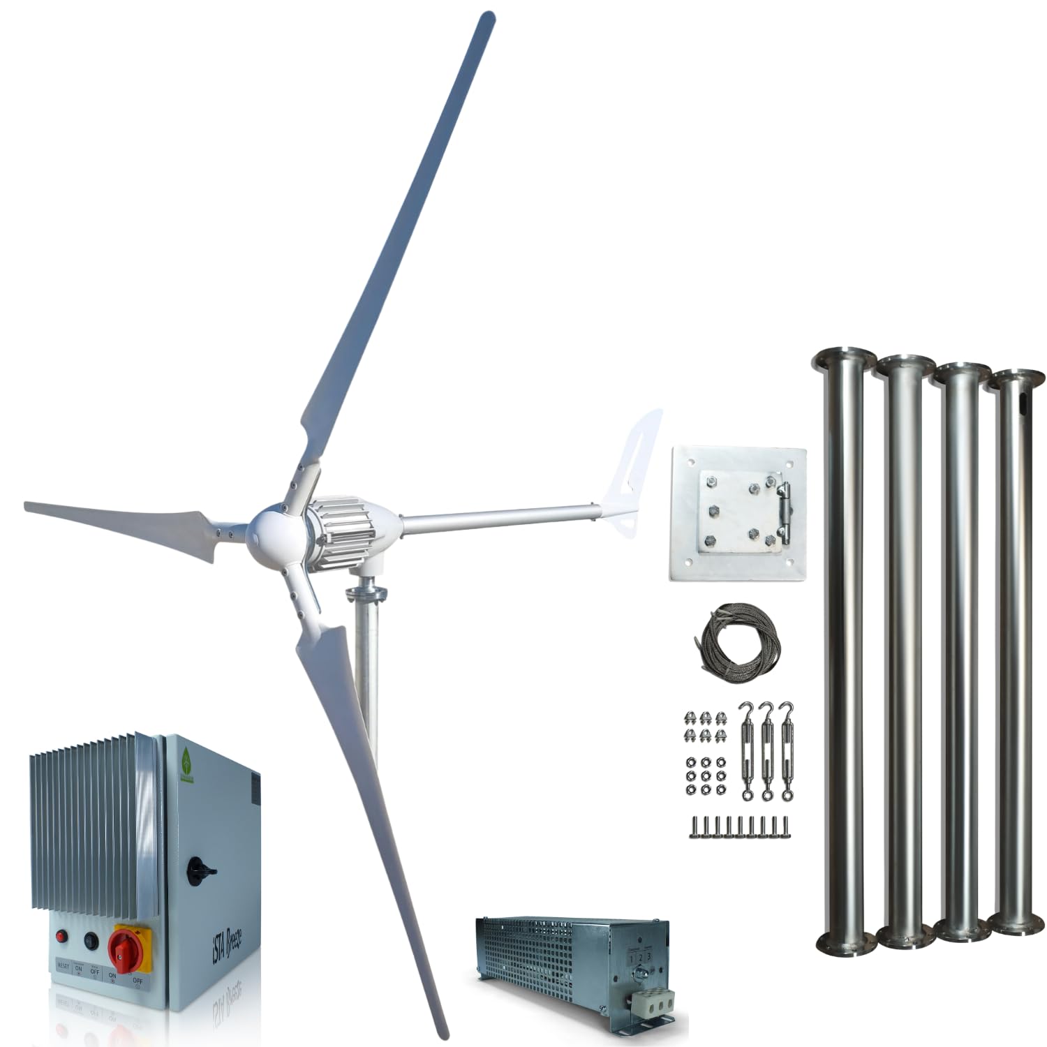 i2000W 48V Windgenerator – Zuverlässige Windenergie für Zuhause