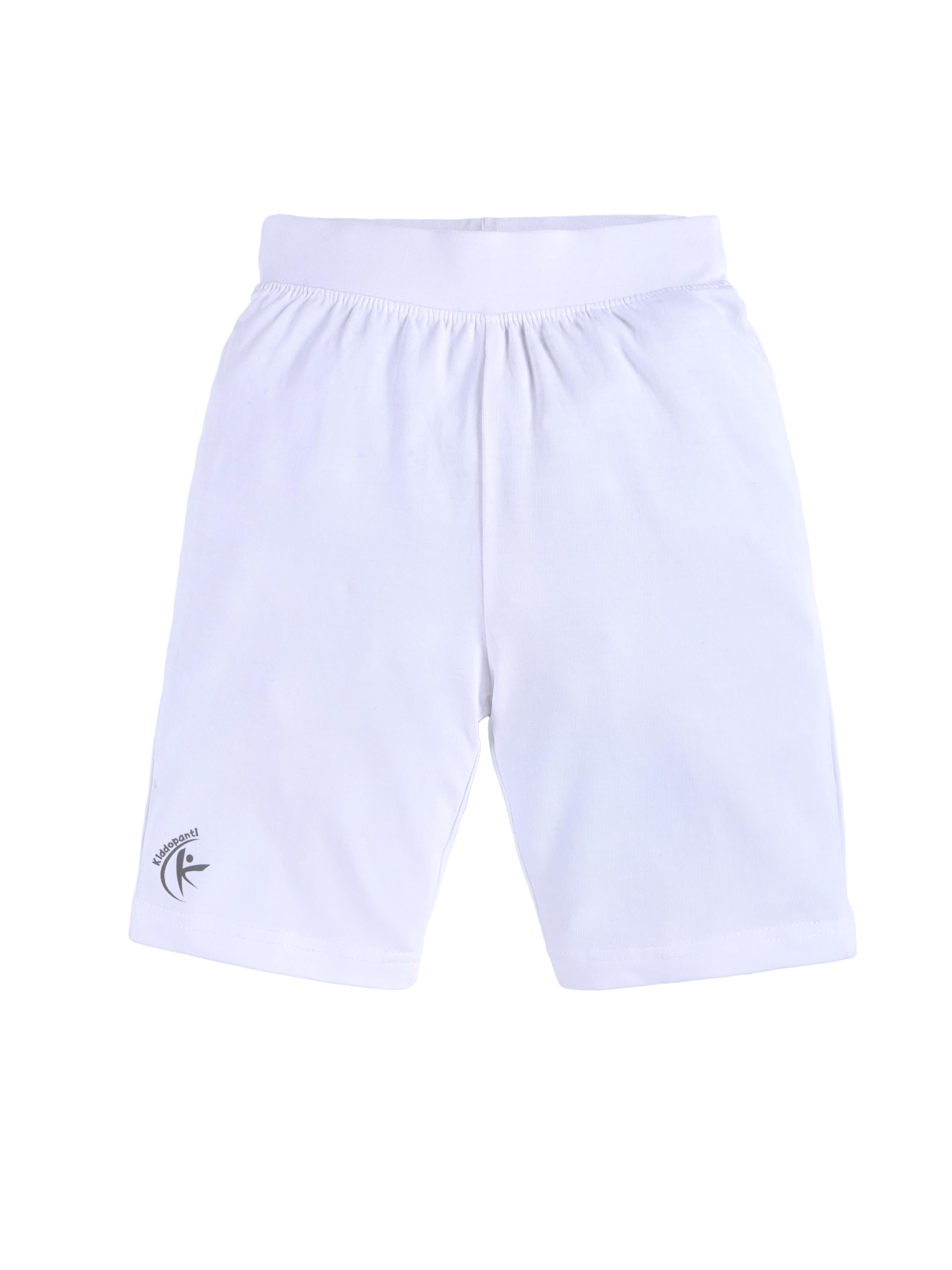 KiddoPanti Girls Knee Length Cycling Shorts Pack of 2-picture-11