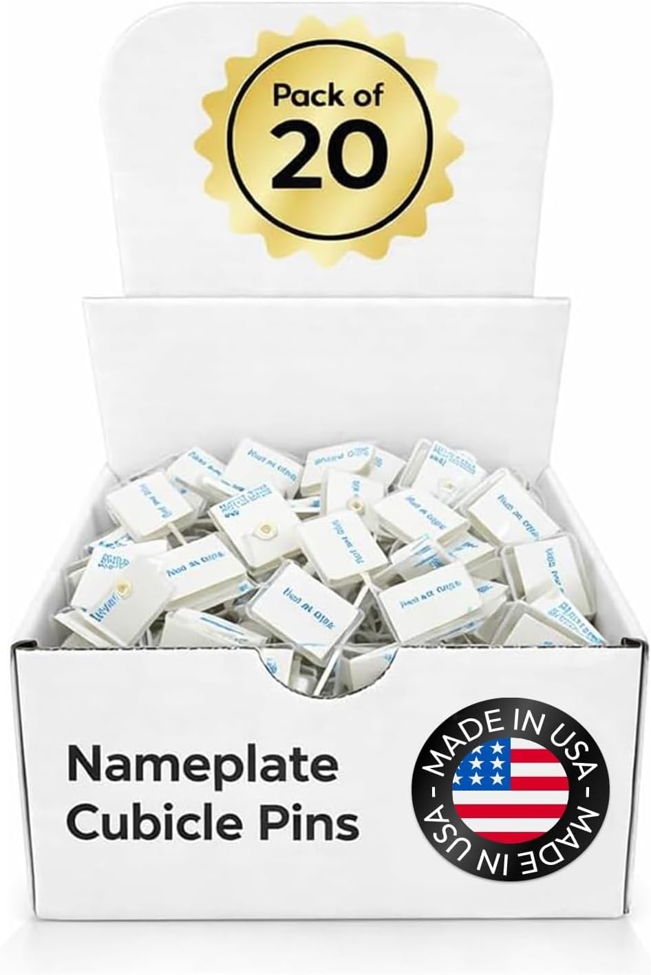 Amazon.com: NapTags Fabric/Cubicle Pins - Partition Pins - .75