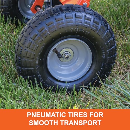 Agri-Fab 45-0530-131, 85 lb. Tow Broadcast Spreader,Black/Orange - Image 6