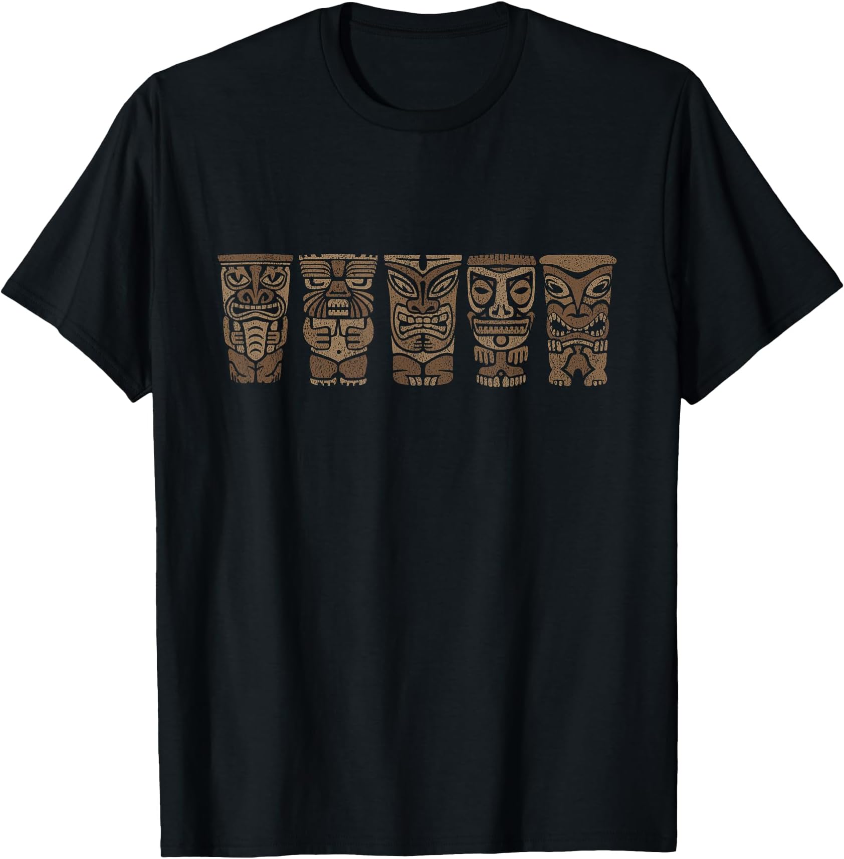 Tiki Polynesian Island Vacation T-Shirt T-Shirt